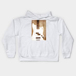 Guitar electric music art #guitar #music Kids Hoodie